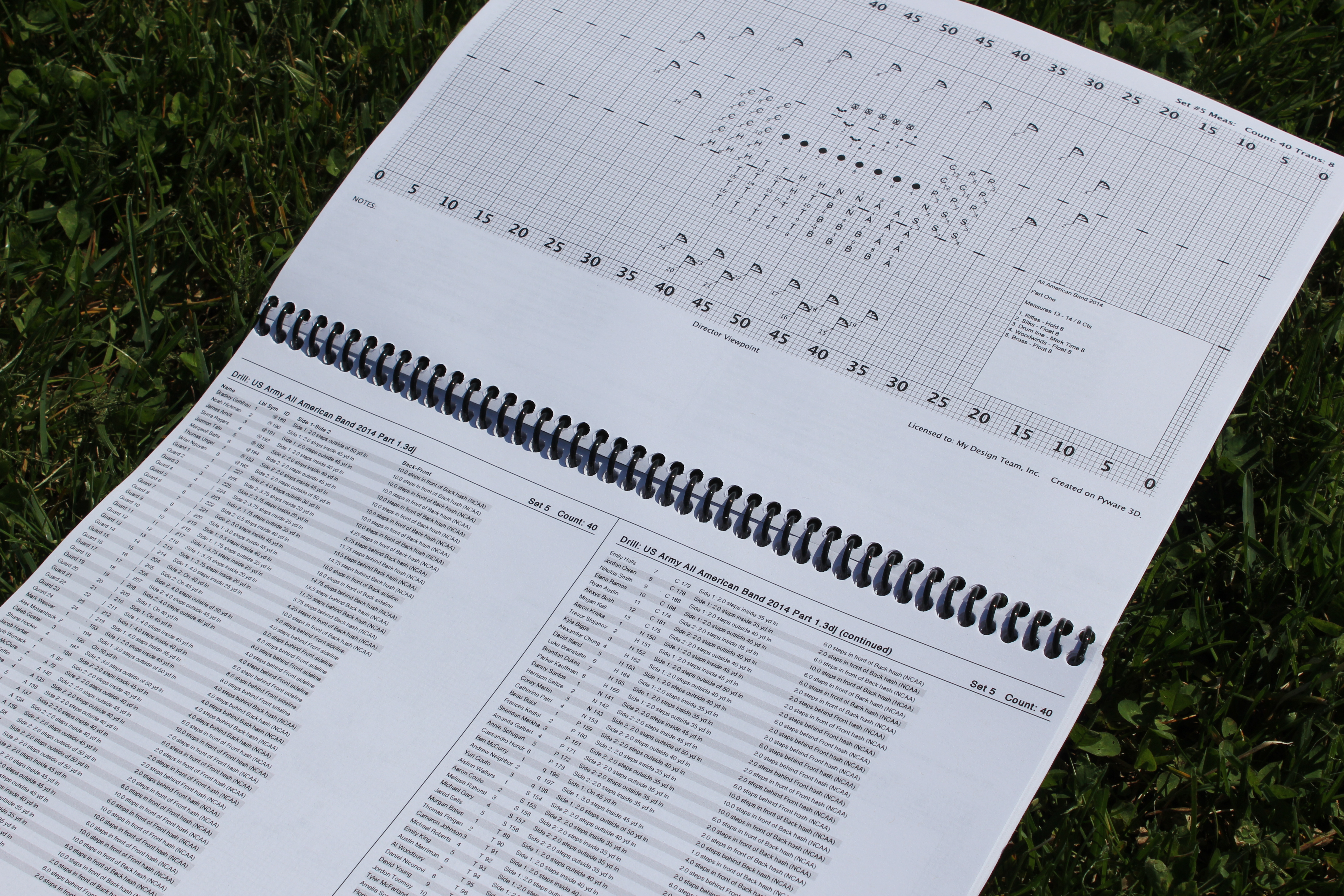 Ultimate Drill Book - Dot Book - The Marching Warehouse